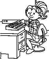 coloriage zoe l amie de bob le bricoleur